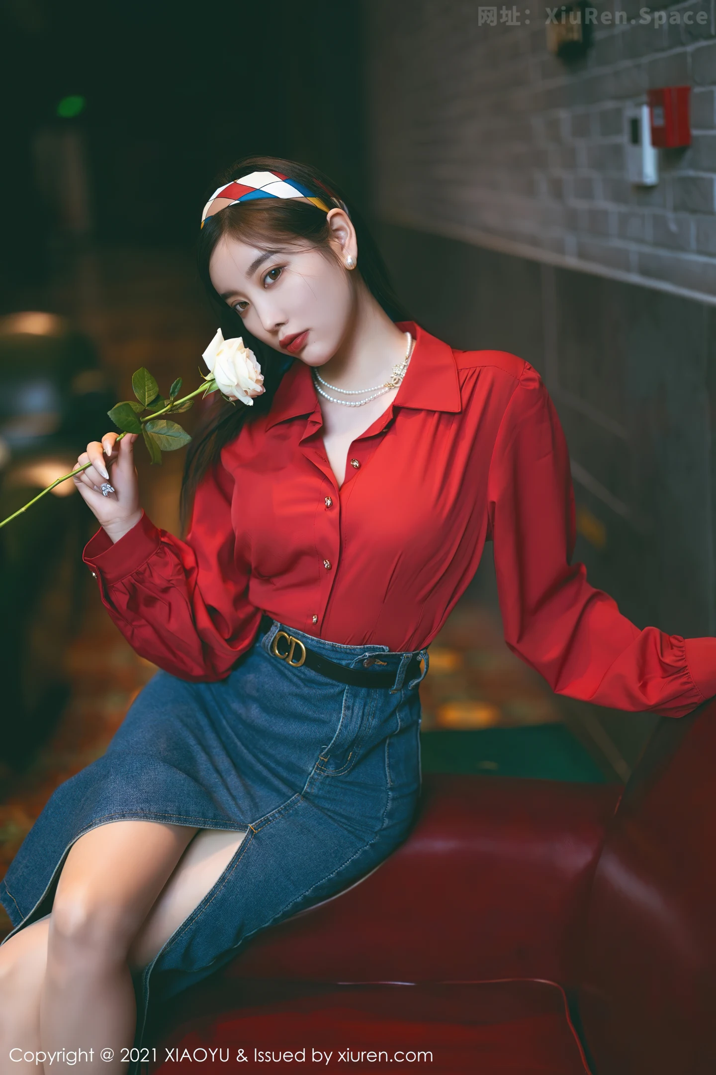 杨晨晨Yome牛仔休闲写真2